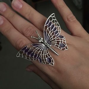 SOLD on Merc - Butterfly Ring